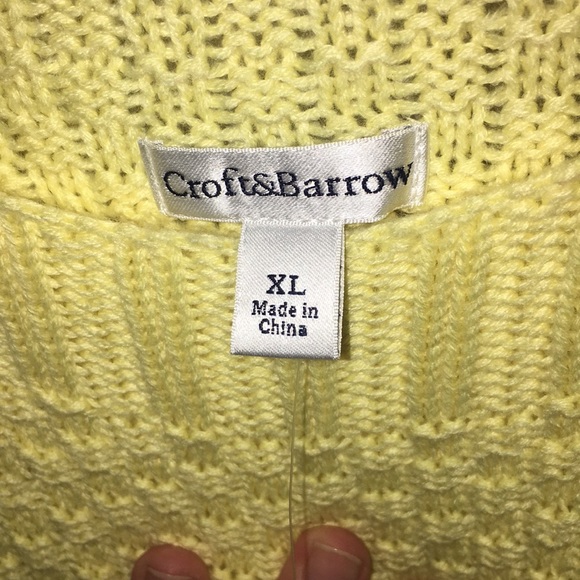 BRAND NEW Pastel Yellow Sweater- TAGS STILL ON🎉 - Picture 3 of 7